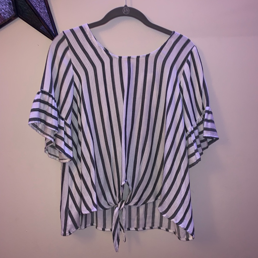 Striped Dressy Top!